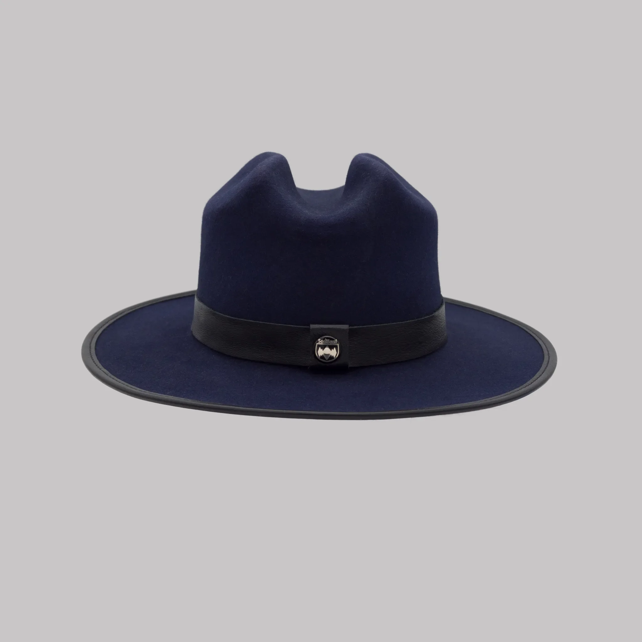 Bronco Buster hat in blue color