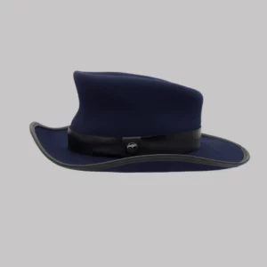 the captain hat in blue color