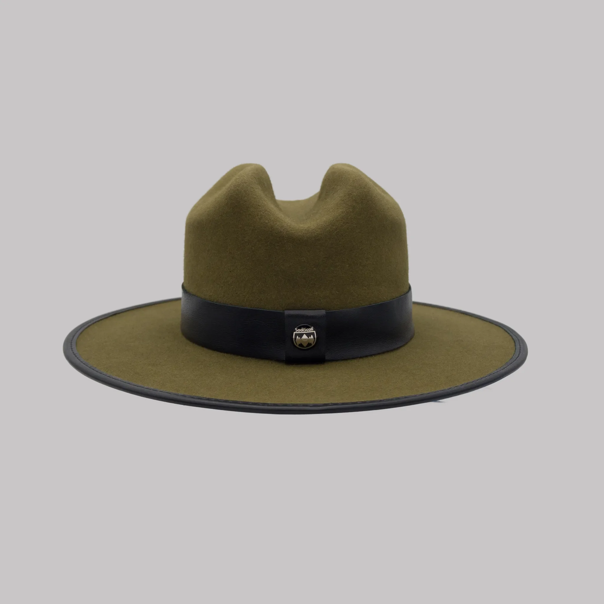 Bronco Buster hat in green color